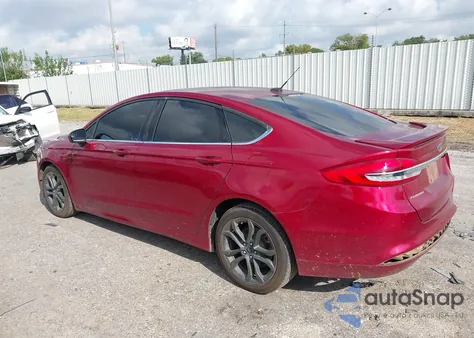 2018 Ford Fusion S из США, поврежденный, VIN 3FA6P0G76JR256627